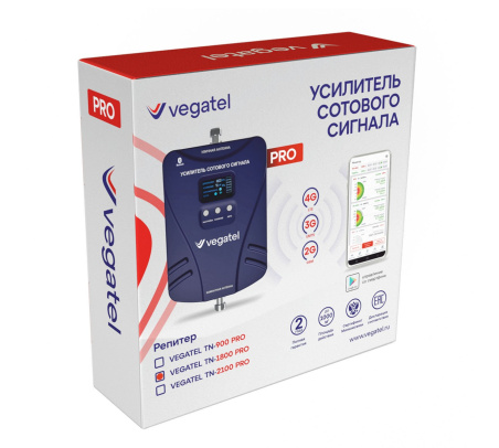 Репитер VEGATEL TN-1800 PRO
