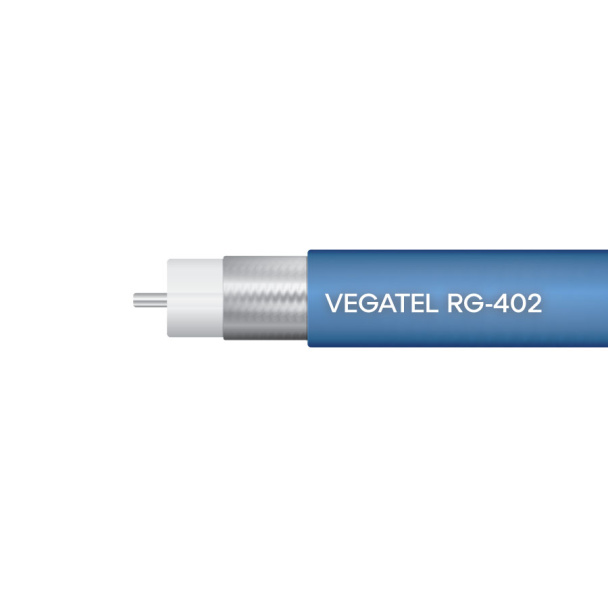 Кабель коаксиальный VEGATEL RG-402 (FEP, SF-141)
