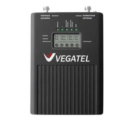 Репитер VEGATEL VT2-1800/3G (LED)